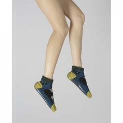 Berthe Aux Grands Pieds Chaussons chaussettes Chat - Image 5
