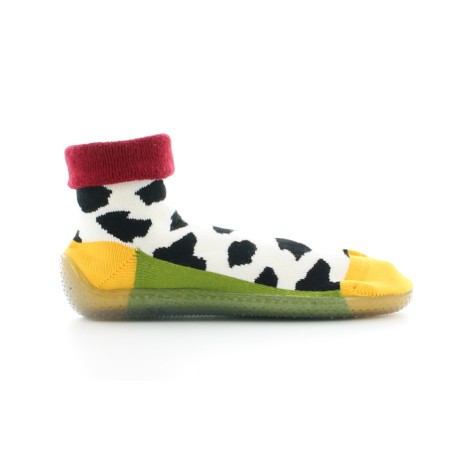 Berthe Aux Grands Pieds Shoes Vache - Le Chausson Chaussette