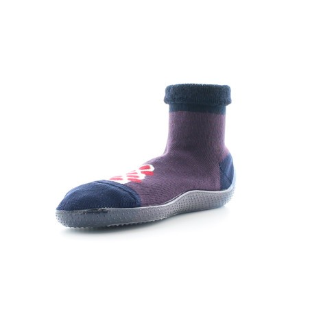 Berthe Aux Grands Pieds Shoes Pois Rouges - Le Chausson Chaussette