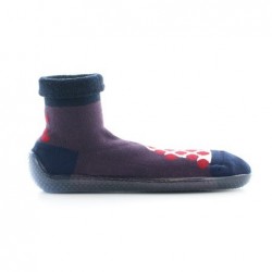 Berthe Aux Grands Pieds Shoes Pois Rouges - Le Chausson Chaussette - Image 4