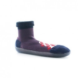 Berthe Aux Grands Pieds Shoes Pois Rouges - Le Chausson Chaussette - Image 5