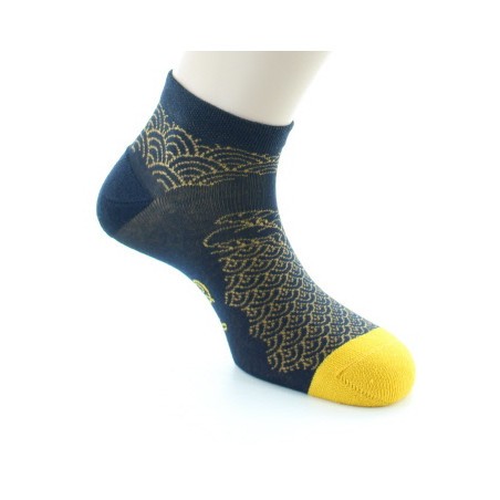Berthe Aux Grands Pieds Socquettes de sport Homme Vagues et Baleine