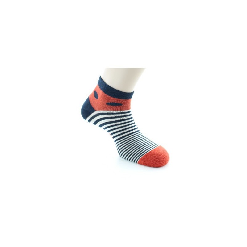 Berthe Aux Grands Pieds Socquettes de sport Homme Pois et Rayures