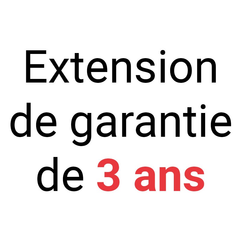  Extension de 3 ans de garantie