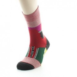 Berthe Aux Grands Pieds Chaussettes homme laine peignée cubisme - Image 2
