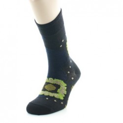 Berthe Aux Grands Pieds Chaussettes homme laine peignée nénuphar - Image 2