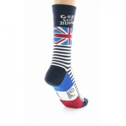 Berthe Aux Grands Pieds Chaussettes God Save Berthe Marine - Image 4