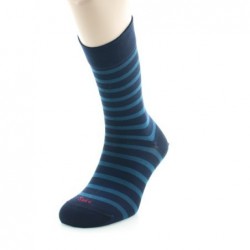 Berthe Aux Grands Pieds Chaussettes en Soie à rayures - Image 2