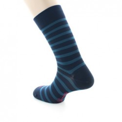 Berthe Aux Grands Pieds Chaussettes en Soie à rayures - Image 3