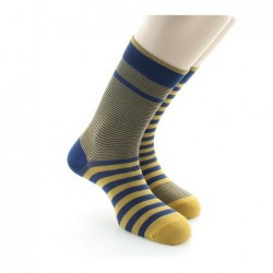 Berthe Aux Grands Pieds Chaussettes rayées asymétriques - Image 2