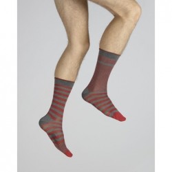 Berthe Aux Grands Pieds Chaussettes rayées asymétriques - Image 5