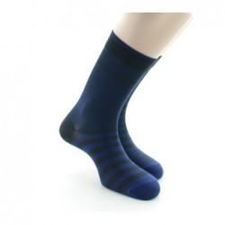 Berthe Aux Grands Pieds Chaussettes rayées asymétriques - Image 2