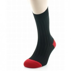 Berthe Aux Grands Pieds Chaussettes Aristote noir / vigne - Image 2