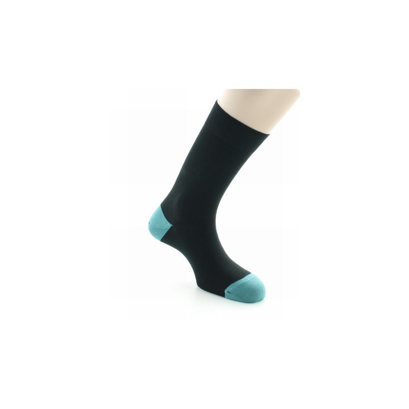 Berthe Aux Grands Pieds Chaussettes Alphonse noir / vert