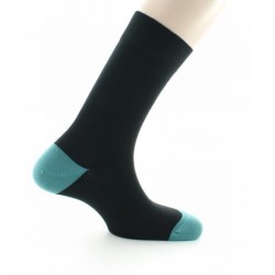 Berthe Aux Grands Pieds Chaussettes Alphonse noir / vert - Image 5