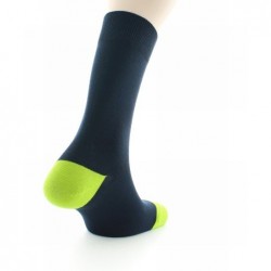 Berthe Aux Grands Pieds Chaussettes Gonzague marine / vert pomme - Image 4