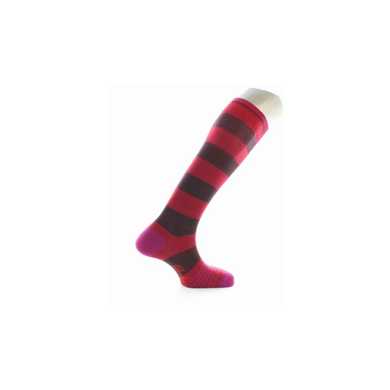 Berthe Aux Grands Pieds Chaussettes Hautes grosses Rayures