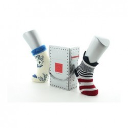 Berthe Aux Grands Pieds Boite cadeau chaussettes naissance Ange et Couronne - Image 3