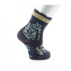 Berthe Aux Grands Pieds Chaussettes bébé Laine peignée fleurs de kimono - Image 5
