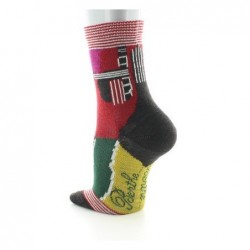 Berthe Aux Grands Pieds Chaussettes bébé Laine peignée cubisme - Image 3