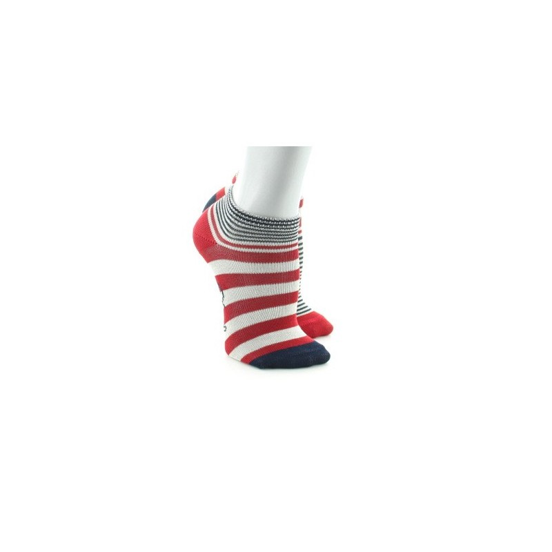 Berthe Aux Grands Pieds Chaussettes Enfant Rayures Asymétriques