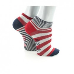 Berthe Aux Grands Pieds Chaussettes Enfant Rayures Asymétriques - Image 5