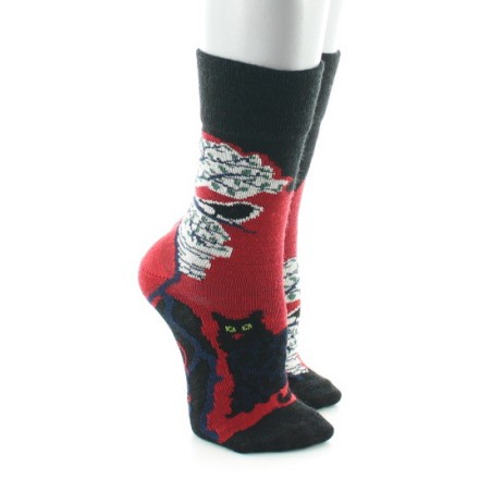 Berthe Aux Grands Pieds Chaussettes Bébé le Chat et l'Oiseau