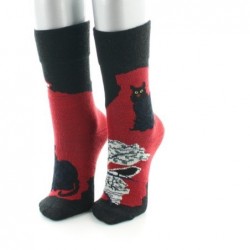 Berthe Aux Grands Pieds Chaussettes Bébé le Chat et l'Oiseau - Image 2
