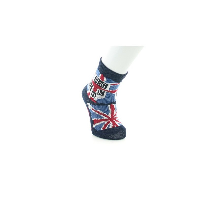 Berthe Aux Grands Pieds Chaussettes Bébé Flag Punk