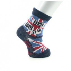 Berthe Aux Grands Pieds Chaussettes Bébé Flag Punk - Image 5