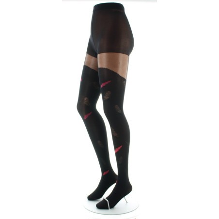 Berthe Aux Grands Pieds Collants femme 40D plume