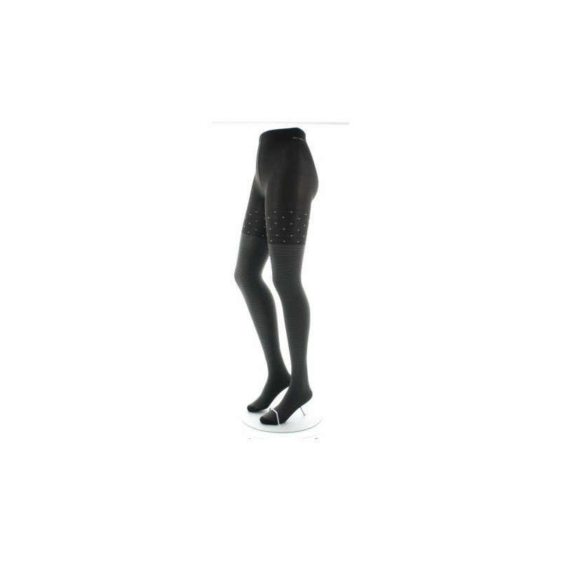 Berthe Aux Grands Pieds Collants femme 60D rayures