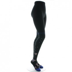 Berthe Aux Grands Pieds Collants coton femme cœur - Image 3
