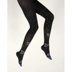 Berthe Aux Grands Pieds Collants coton femme cœur - Image 5
