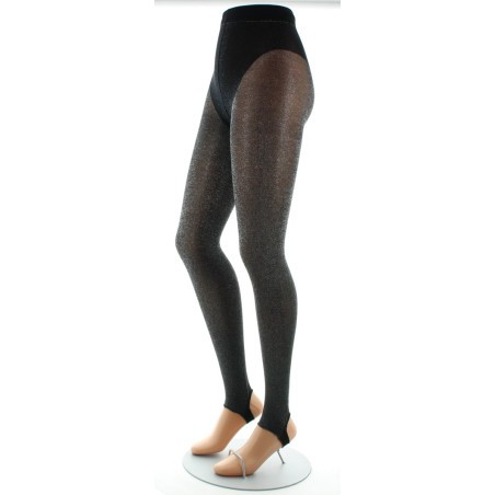 Berthe Aux Grands Pieds Collants fuseau scintillant 50 deniers