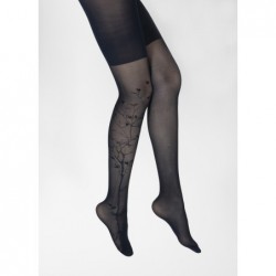 Berthe Aux Grands Pieds Collants 40D Arbre et Dentelle - Image 5
