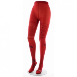Berthe Aux Grands Pieds Collants Feu d'Artifice Marine sur fond Rouge - Image 2