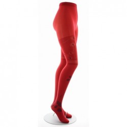 Berthe Aux Grands Pieds Collants Feu d'Artifice Marine sur fond Rouge - Image 3