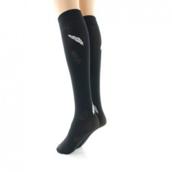 Berthe Aux Grands Pieds Mi-bas femme 40D plume - Image 3