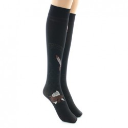 Berthe Aux Grands Pieds Mi-bas femme 40D poissons - Image 2