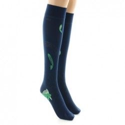 Berthe Aux Grands Pieds Mi-bas femme 40D poissons - Image 2