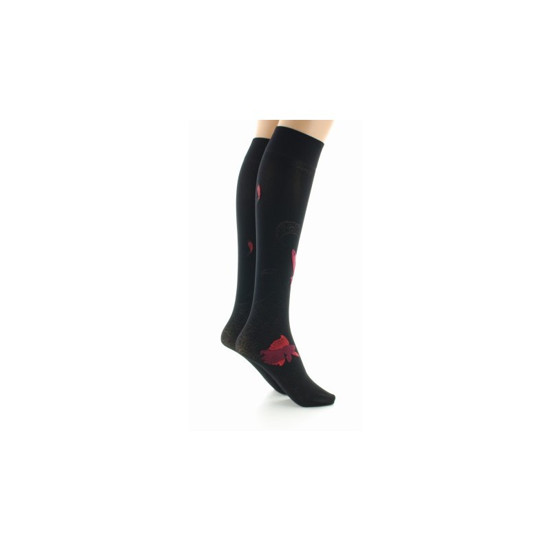 Berthe Aux Grands Pieds Mi-bas femme 40D poissons