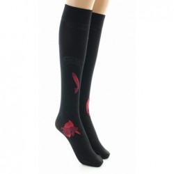 Berthe Aux Grands Pieds Mi-bas femme 40D poissons - Image 2