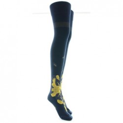 Berthe Aux Grands Pieds Jambières femme coton feuilles d'or - Image 2