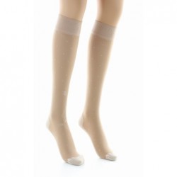 Berthe Aux Grands Pieds Mi-bas fantaisie couleur peau semelle coton - Image 4