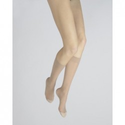 Berthe Aux Grands Pieds Mi-bas fantaisie couleur peau semelle coton - Image 5