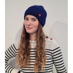 Berthe Aux Grands Pieds Bonnet mixte Bleu Royal en pure laine merinos - Image 3