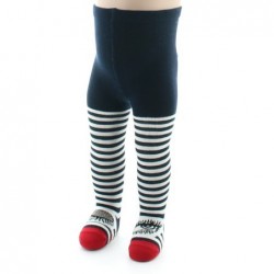 Collants Rayures et  clin...