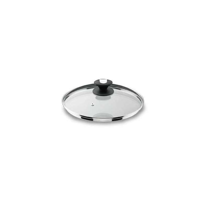 Lacor Couvercle verre avec sortie vapeur 14cm - Durit