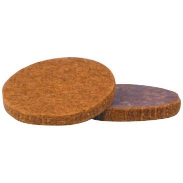 ISO Patin feutre adhésif diam.22 marron x12 sc